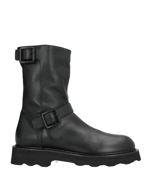 Pomme D'or Black Ankle Boots