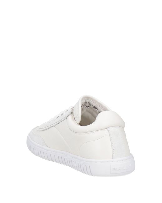 Bally White Sneakers Calfskin