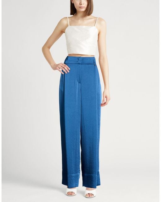 Liu Jo Blue Pants Polyester