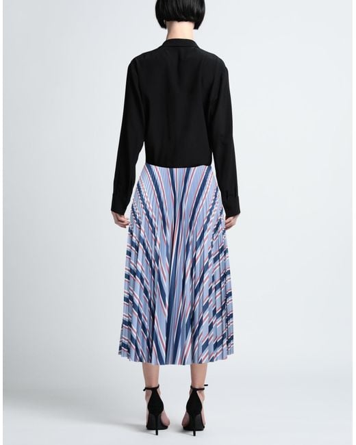 Lacoste Blue Midi Skirt