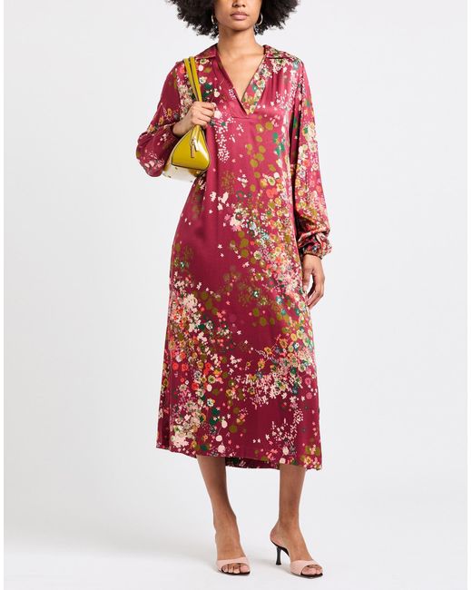 Vestito Midi di Robert Friedman in Red