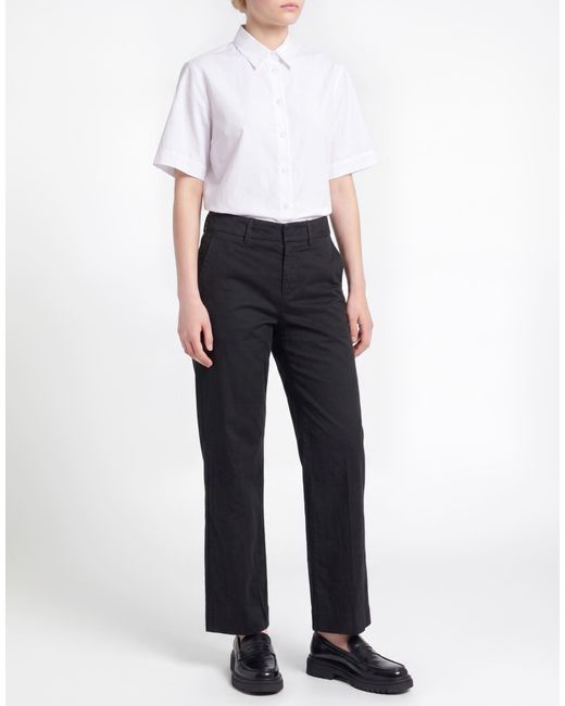 Dondup Black Pants Cotton, Elastane