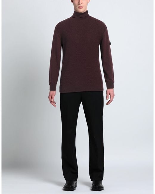 Peuterey Purple Turtleneck for men
