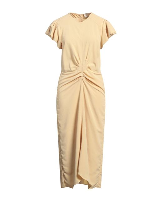 Isabel Marant Metallic Midi Dress Polyester