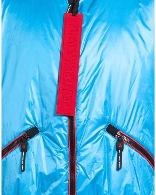 Peuterey Blue Azure Jacket Polyamide for men