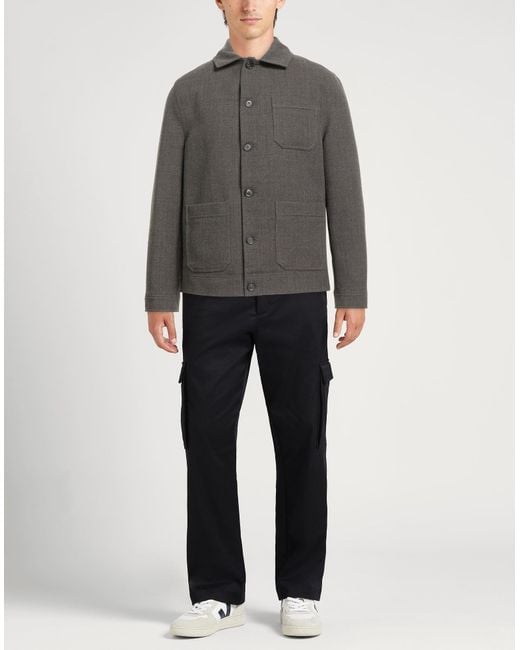 Circolo 1901 Gray Jacket Virgin Wool, Cotton for men