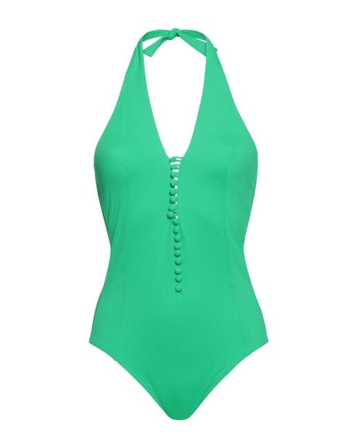 Iodus Green One-piece Swimsuit