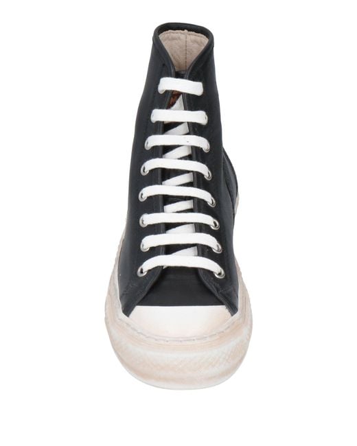 Moma Black Sneakers Leather