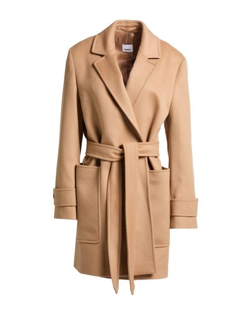 Burberry Natural Coat Wool, Cashmere