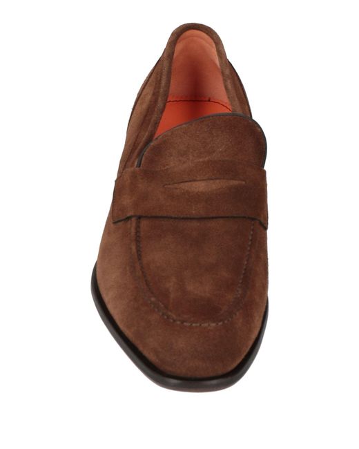 Santoni Brown Loafer for men