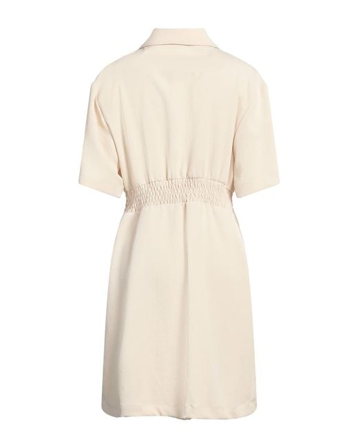 Sandro Natural Mini Dress