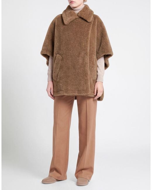 Max Mara Brown Shearling & Teddy