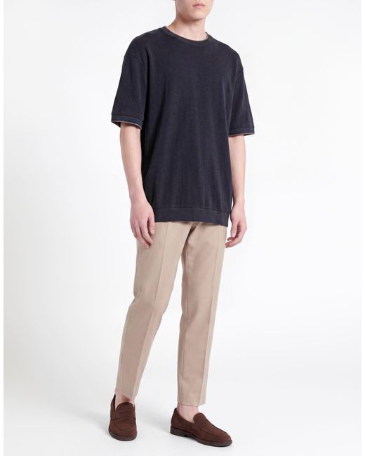 Herno Blue Sweater Cotton for men