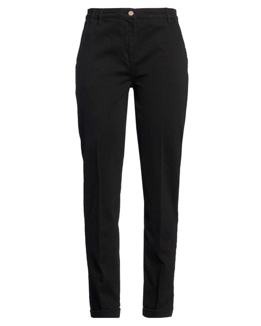 Manila Grace Black Pants