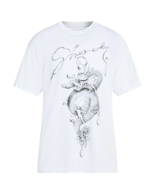 Camiseta Givenchy de hombre de color White