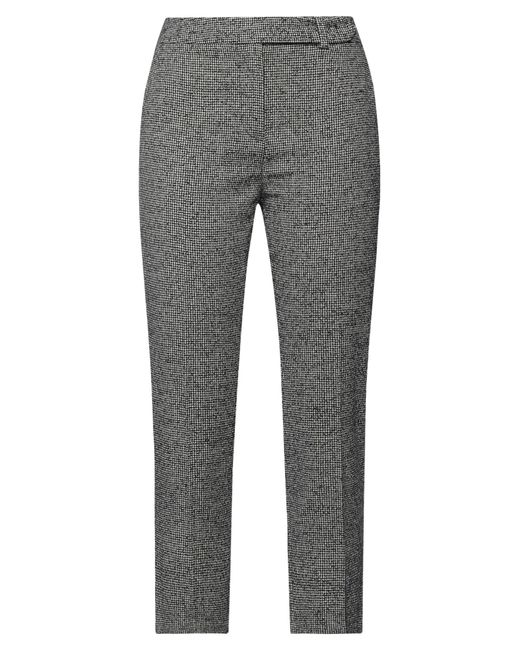 Compagnia Italiana Gray Pants Wool, Polyester, Acrylic, Polyamide