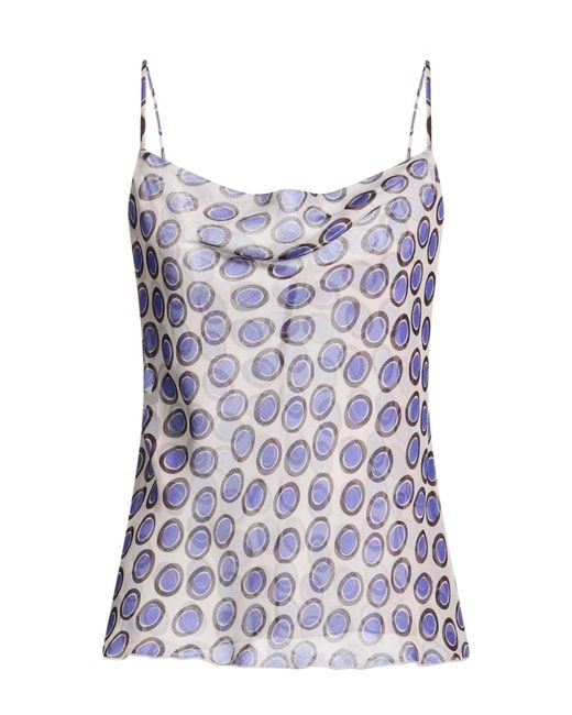Maliparmi Blue Tops