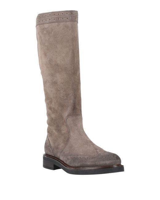 Frau Brown Boot Leather