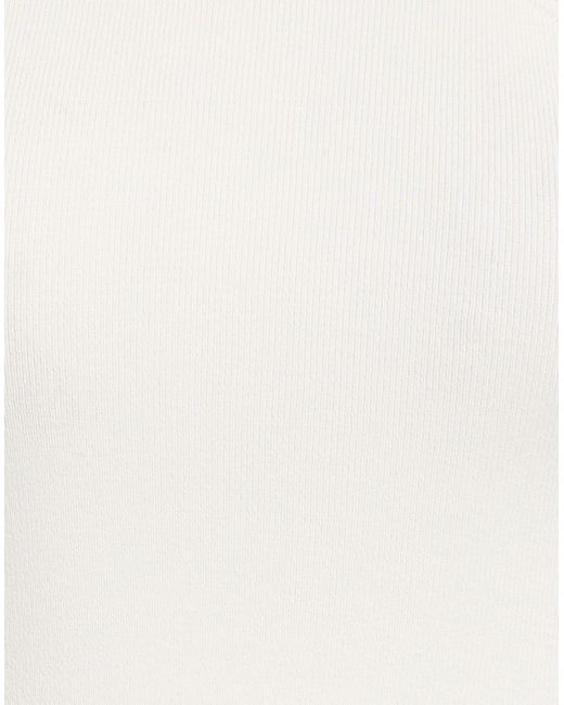 Mugler White Ivory Top Viscose, Polyamide