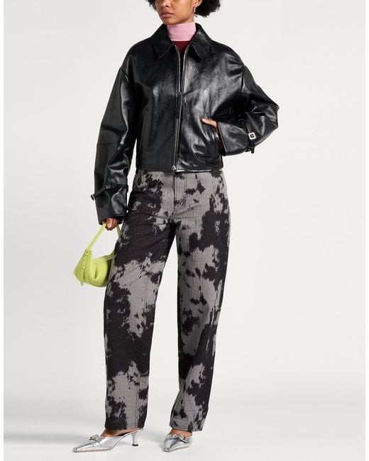 Acne Black Jacket Lambskin