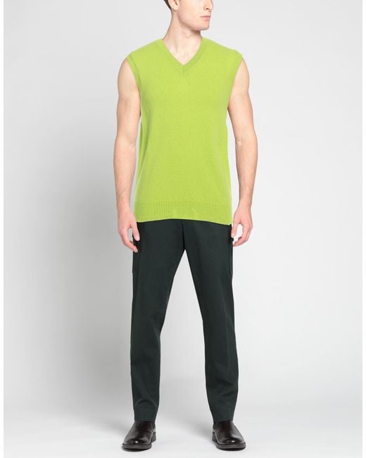 Amaranto Green Jumper for men