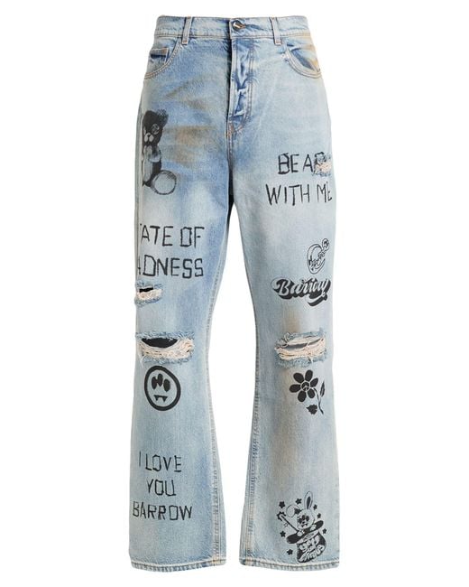 Barrow Blue Jeans Cotton for men