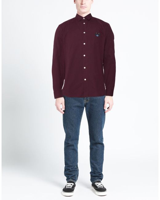 KENZO Purple Shirt for men