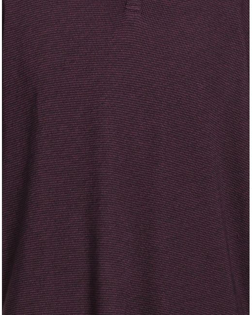 Massimo Alba Purple Polo Shirt for men