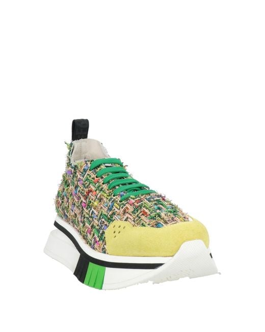 Fabi Green Sneakers