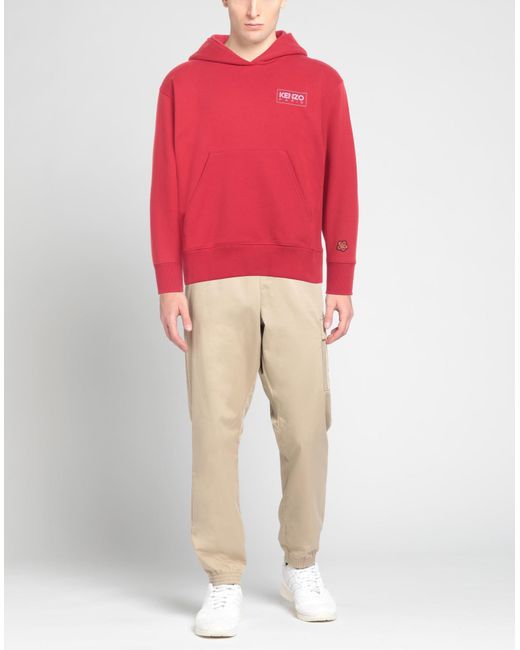 KENZO Red Sweatshirt for men