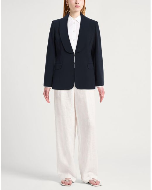 Cristinaeffe Blue Midnight Blazer Polyester