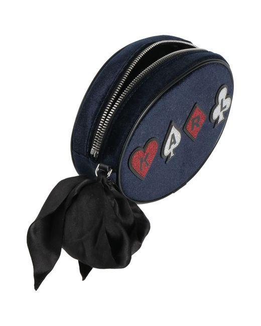 Karl Lagerfeld Blue Belt Bag