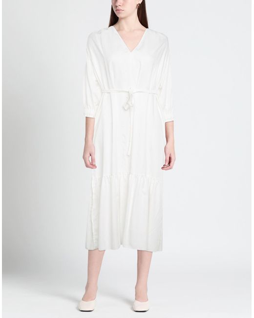 Mother Of Pearl White Midi Dress