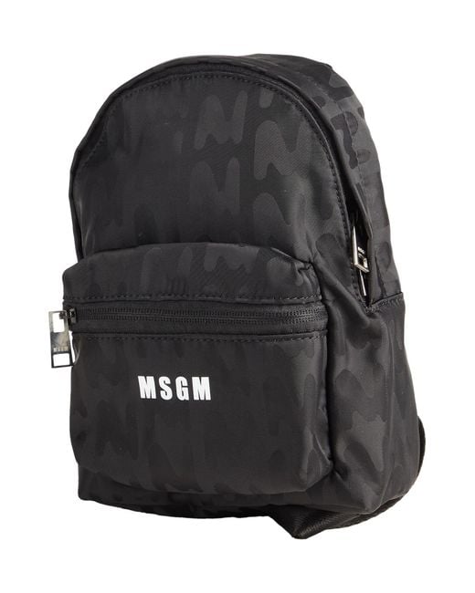 Sac À Dos MSGM en coloris Black