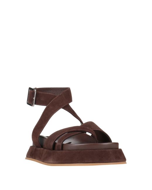 GIA RHW Brown Zehentrenner