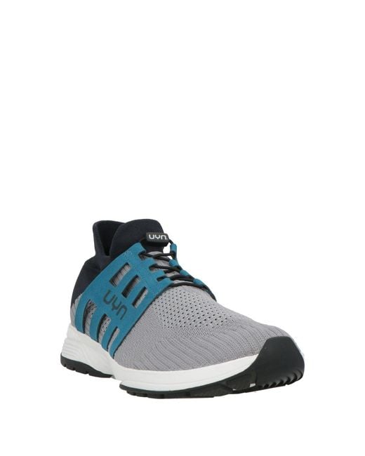 Uyn Blue Sneakers Textile Fibers for men