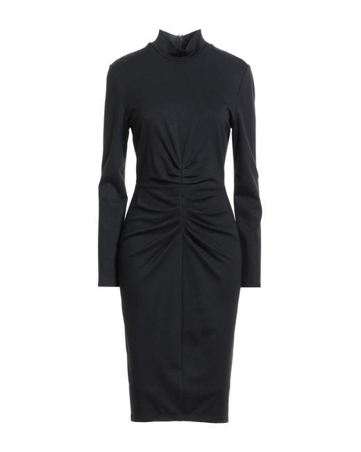 Vestido Midi Diane von Furstenberg de color Black