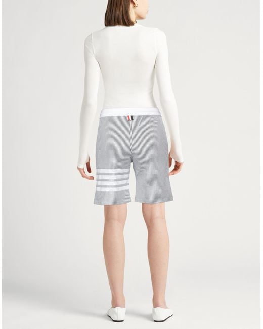 Thom Browne Gray Shorts & Bermudashorts