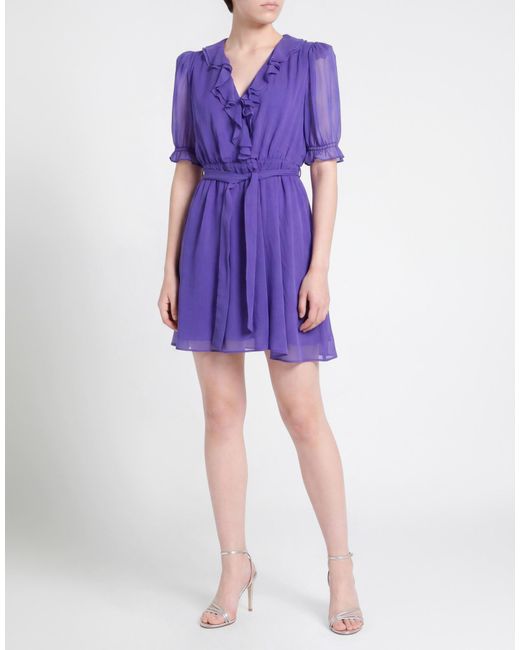 Liu Jo Purple Mini Dress