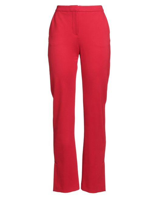 Karl Lagerfeld Red Trouser