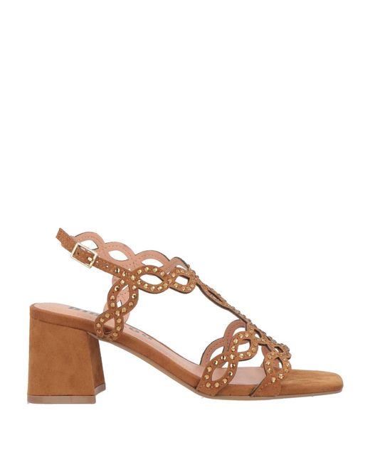 Bibi Lou Brown Sandals