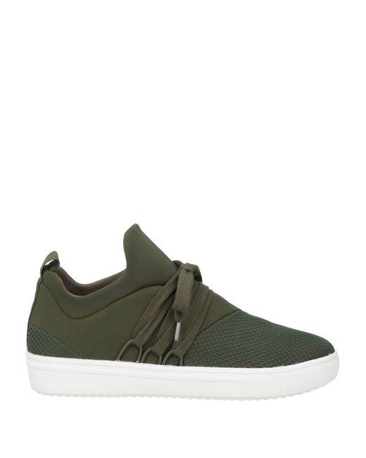 Axel Arigato Green Sneakers Leather, Textile Fibers