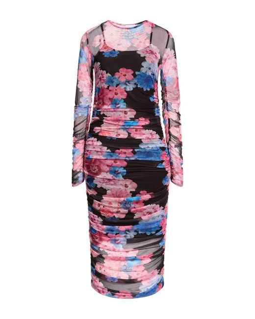 Gaelle Paris White Midi Dresses