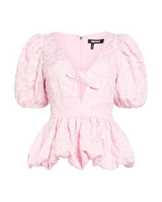 ROTATE BIRGER CHRISTENSEN Pink Mini Dress