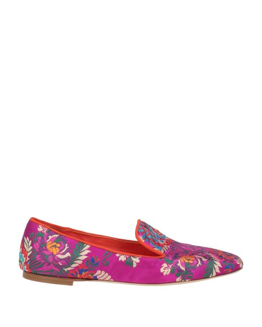 PROSPERINE® Purple Loafers Textile Fibers