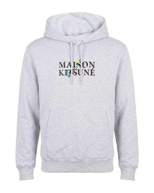 Maison Kitsuné Gray Sweatshirt Cotton for men
