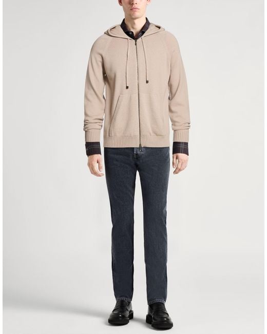 Drumohr Natural Cardigan for men