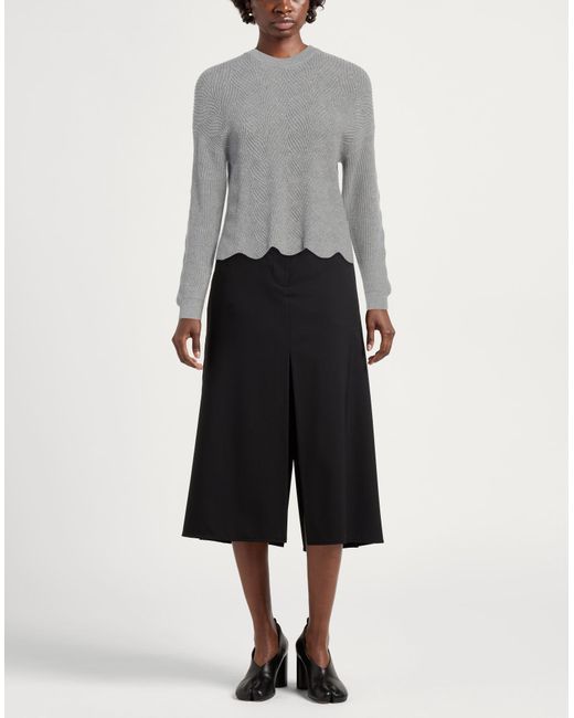 Marella Gray Sweater Viscose, Polyester, Polyamide