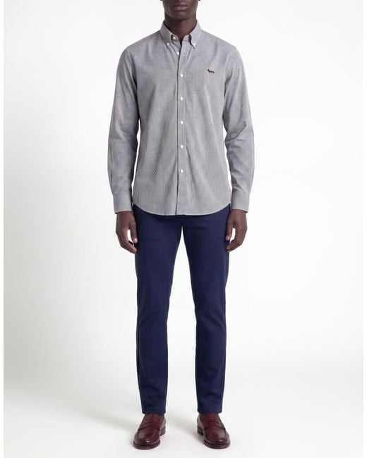 Harmont & Blaine Blue Shirt Cotton for men
