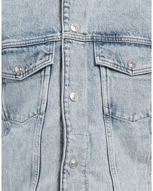 Sandro Blue Denim Outerwear for men